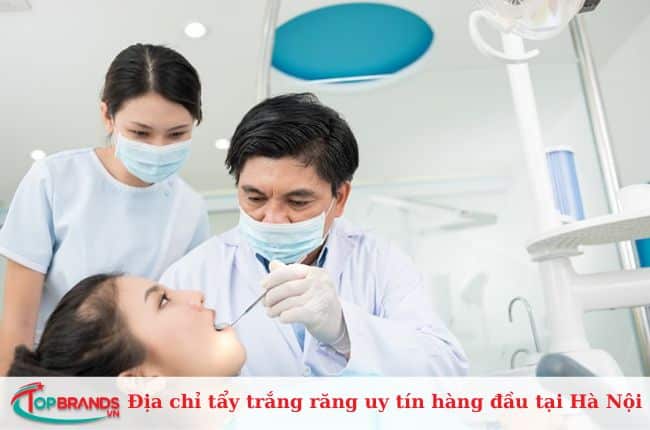 Địa chỉ tẩy trắng răng uy tín và an toàn tại Hà Nội