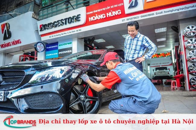 Trung tâm Dịch vụ lốp xe du lịch Hoàng Hùng