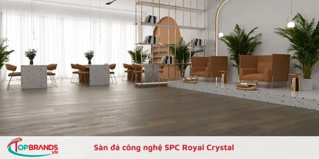 Sàn đá công nghệ SPC Royal Crystal