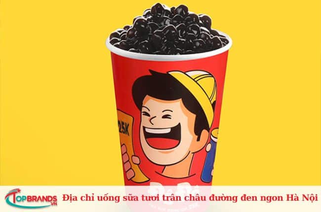 Quán sữa tươi trân châu đường đen tại Hà Nội uy tín và chất lượng