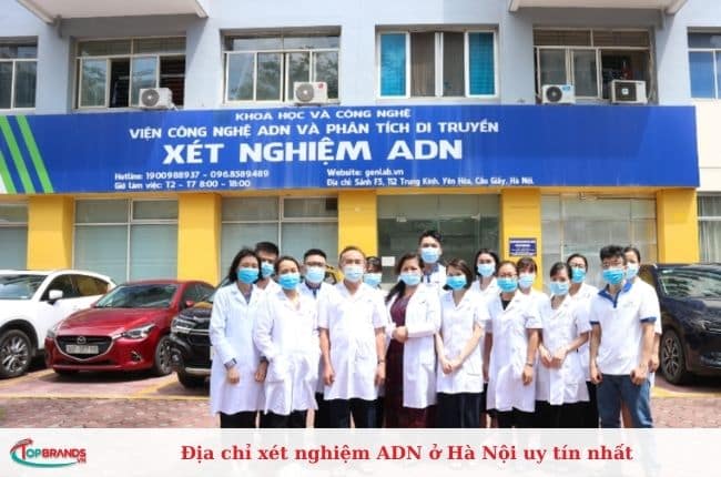 Địa chỉ xét nghiệm adn ở Hà Nội uy tín nhất