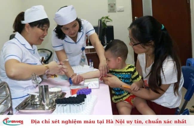 Địa chỉ xét nghiệm máu uy tín tại Hà Nội