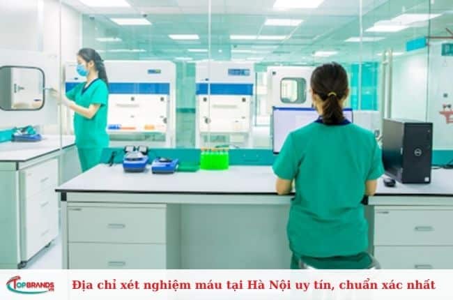 Địa điểm xét nghiệm máu uy tín tại Hà Nội