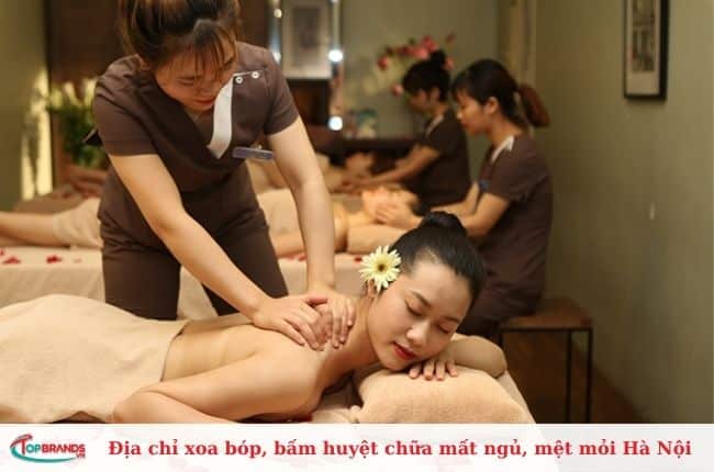 Địa chỉ xoa bóp bấm huyết tốt nhất tại Hà Nội