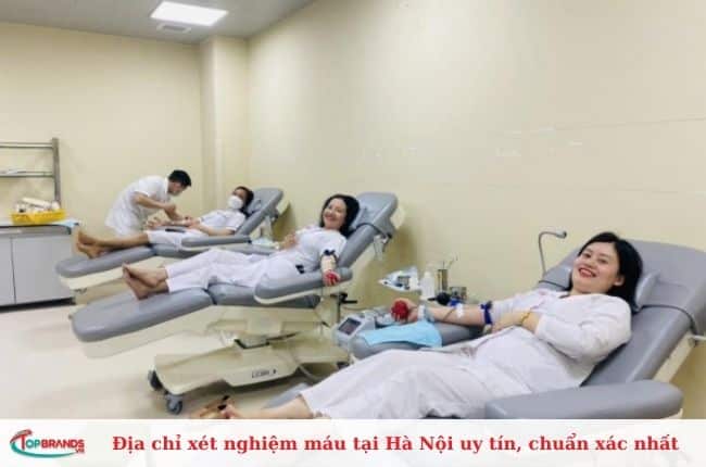 Địa chỉ xét nghiệm máu tốt nhất tại Hà Nội