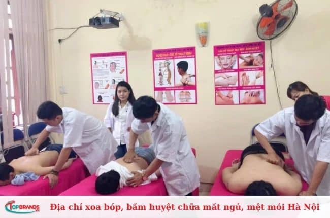 Địa chỉ xoa bóp bấm huyết chất lượng tại Hà Nội