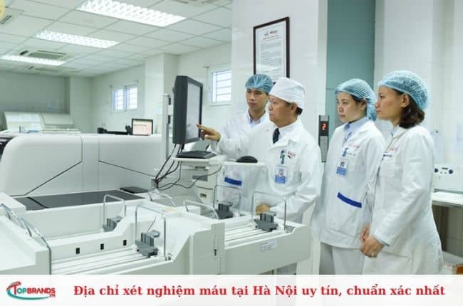 Địa chỉ xét nghiệm máu chất lượng tại Hà Nội