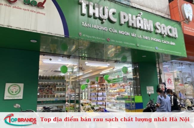 Địa chỉ bán rau hữu cơ tại Hà Nội an toàn