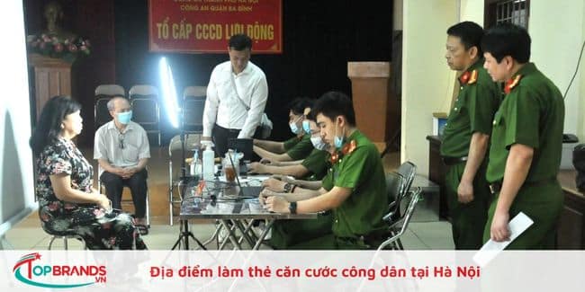 Địa chỉ làm thẻ căn cước công dân ở Hà Nội