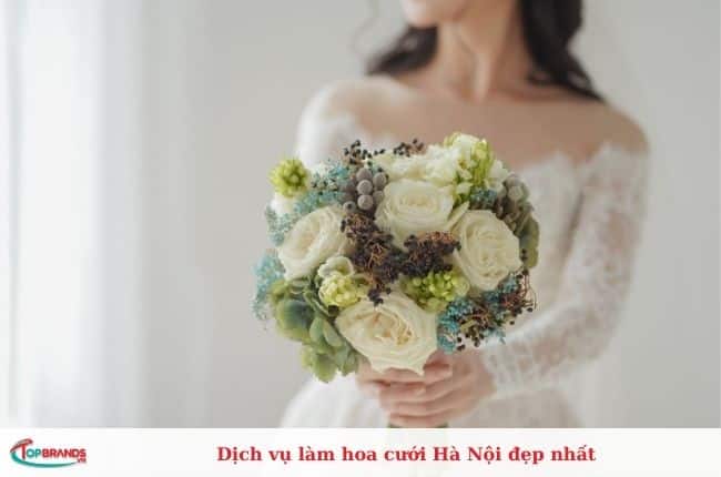 Địa chỉ làm hoa cưới Hà Nội đẹp nhất