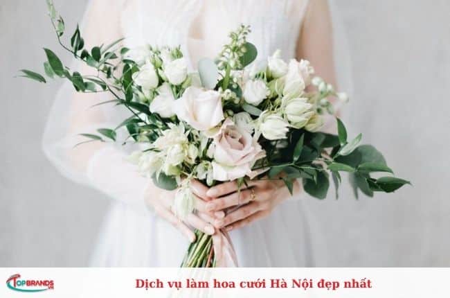 Địa chỉ làm hoa cưới Hà Nội đẹp, uy tín nhất