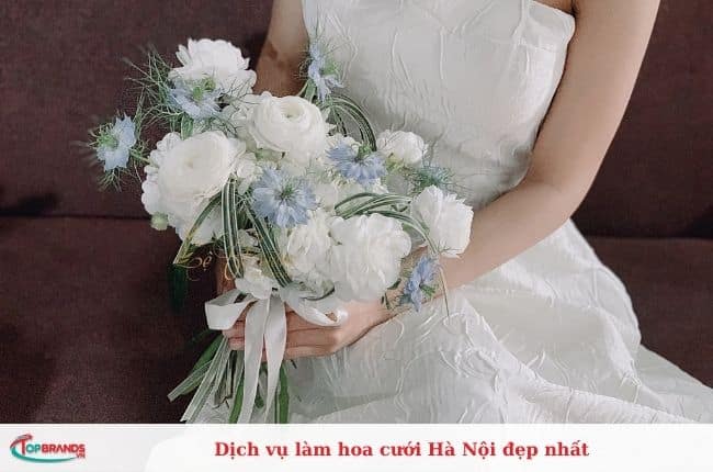 Cửa hàng làm hoa cưới Hà Nội đẹp nhất