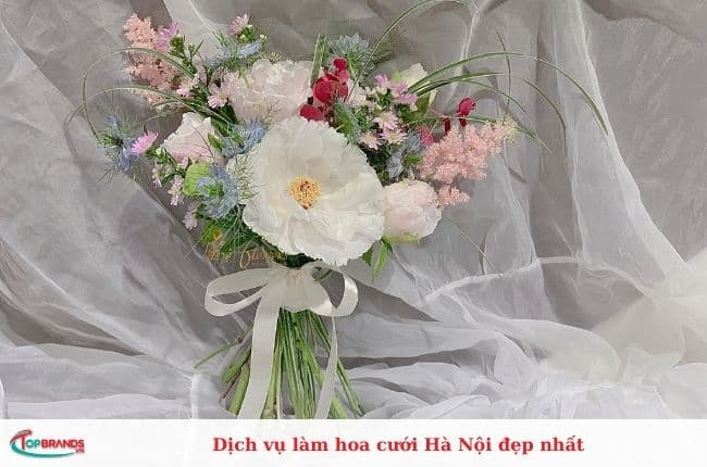 Nơi làm hoa cưới Hà Nội đẹp, uy tín