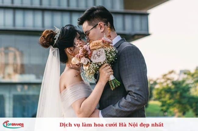 Dịch vụ làm hoa cưới Hà Nội đẹp nhất