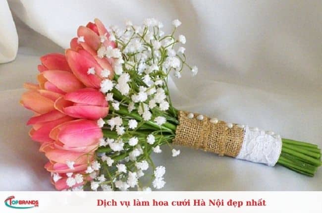 Địa chỉ làm hoa cưới Hà Nội đẹp nhất