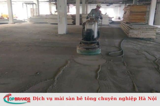 Dịch vụ mài sàn bê tông tại Hà Nội chất lượng