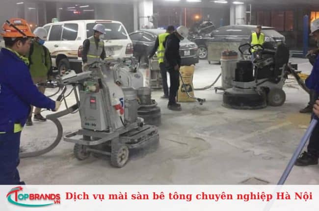 Một trong số các đơn vị cung cấp dịch vụ màn sàn bê tông tại Hà Nội uy tín