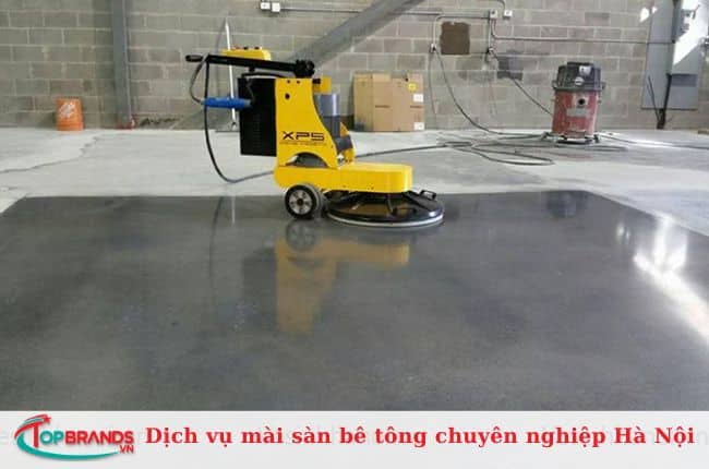 Dịch vụ mài sàn bê tông tại Hà Nội uy tín và chất lượng