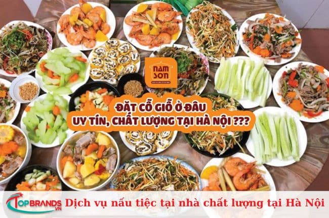 Dịch vụ nấu cỗ Nam Sơn