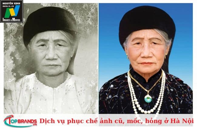 Địa chỉ cung cấp dịch vụ phục chế ảnh ở Hà Nội uy tín