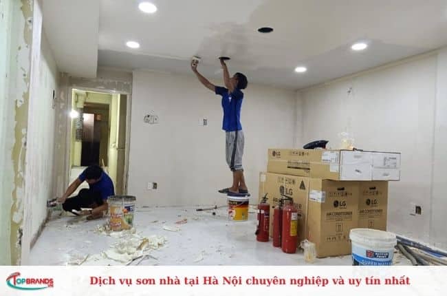 Dịch Vụ Sơn Nhà Nhanh Chóng Tại Hà Nội