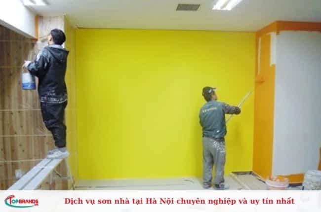 Dịch Vụ Sơn Nhà Hà Nội Chuyên Nghiệp