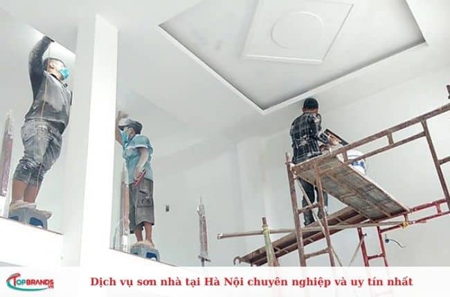 Dịch Vụ Sơn Nhà Nhanh Chóng Tại Hà Nội