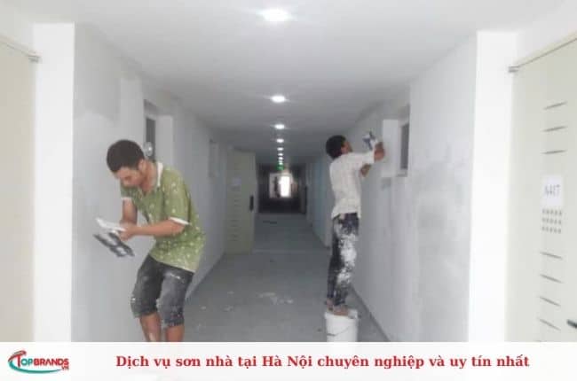 Dịch Vụ Sơn Nhà Hà Nội Uy Tín