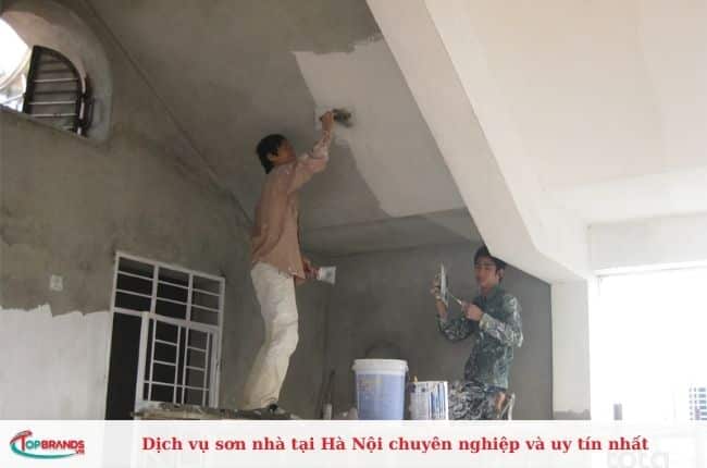 Dịch Vụ Sơn Nhà Hà Nội Uy Tín