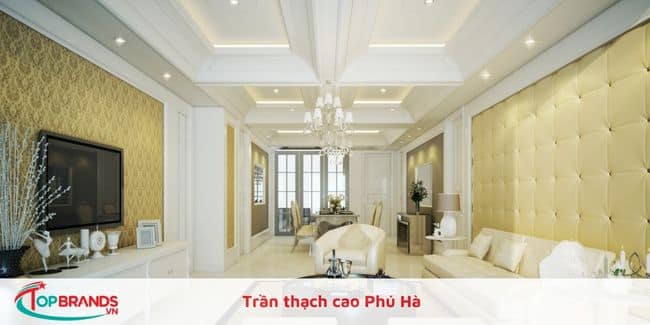 Trần thạch cao Phú Hà