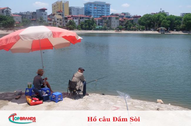 hồ câu cá giải trí tại Hà Nội lớn nhất