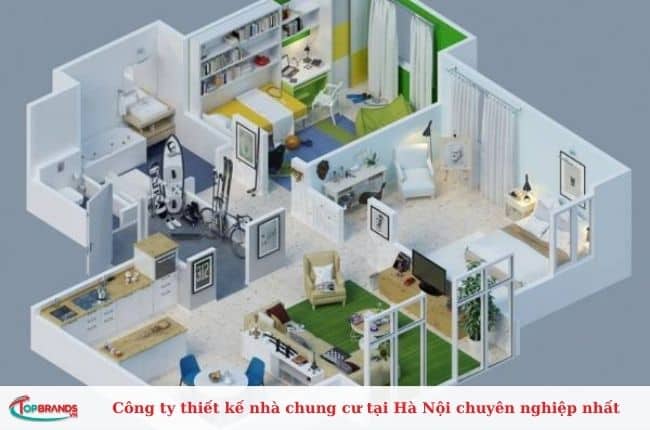 Địa chỉ thiết kế nhà chung cư hàng đầu tại Hà Nội