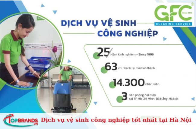 Đơn vị cung cấp dịch vụ vệ sinh công nghiệp tại Hà Nội chuyên nghiệp