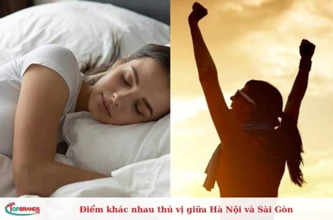 Điểm khác nhau thú vị giữa Hà Nội và Sài Gòn