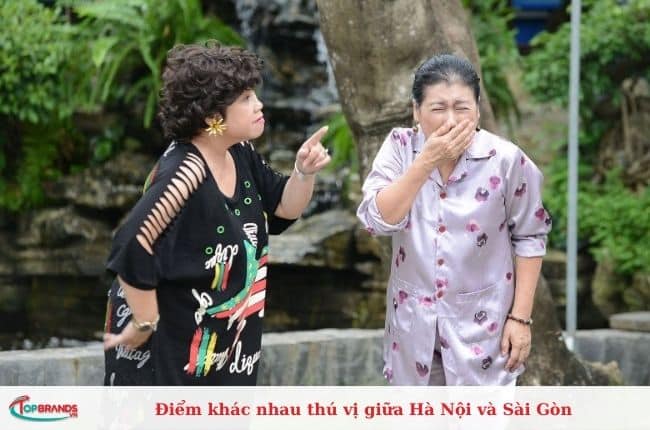 Điểm khác nhau thú vị giữa Hà Nội và Sài Gòn