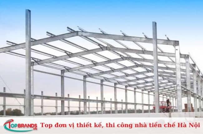 Đơn vị thiết kế thi công nhà tiền chế Hà Nội uy tín