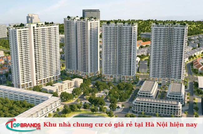 Khu nhà chung cư giá rẻ tại Hà Nội