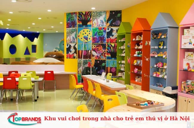 Khu vui chơi trong nhà cho trẻ em tại Hà Nội