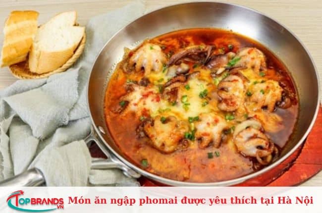 Bạch tuộc phô mai