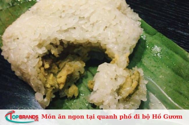 Bánh khúc Quân 35 Cầu Gỗ