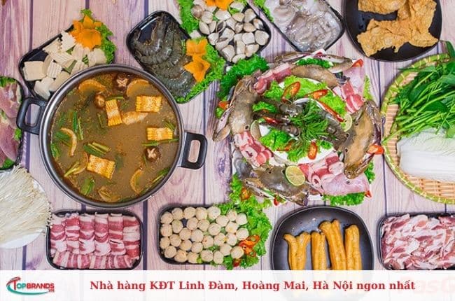 Nhà hàng KĐT Linh Đàm, Hoàng Mai, Hà Nội chất lượng nhất