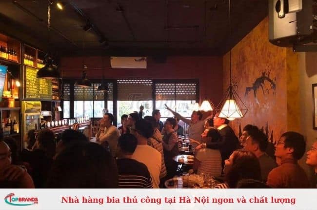 Địa chỉ nhà hàng bia thủ công uy tín nhất Hà Nội