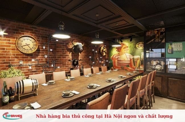 Nơi bán bia thủ công ngon và chất lượng ở Hà Nội