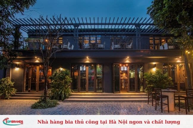 Nhà hàng bia thủ công chất lượng tại Hà Nội