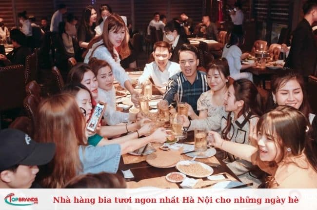 Nhà hàng bia tươi ở Hà Nội ngon nhất