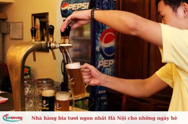 Địa điểm nhà hàng bia tươi ngon nhất tại Hà Nội