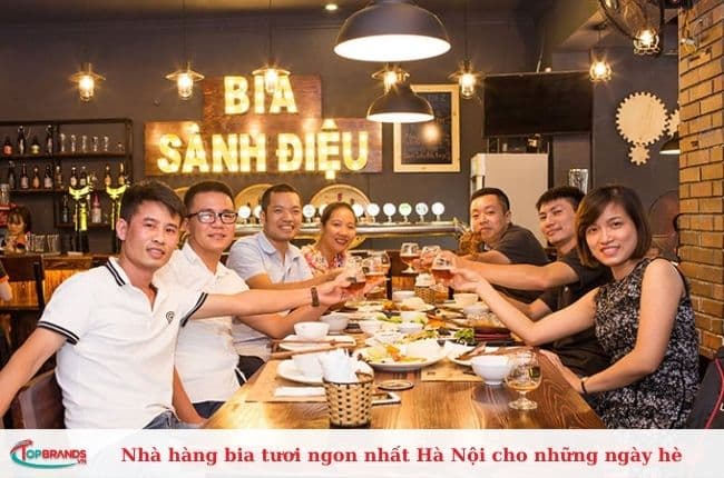 Nhà hàng bia tươi ở Hà Nội ngon nhất