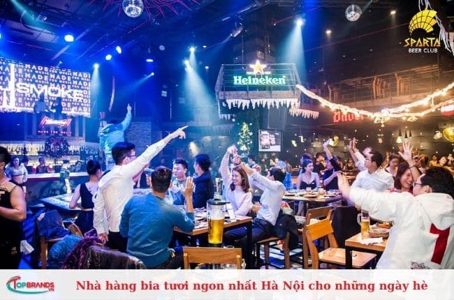 Địa điểm nhà hàng bia tươi chất lượng tại Hà Nội