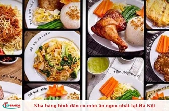 Địa chỉ nhà hàng bình dân có món ăn ngon tại Hà Nội