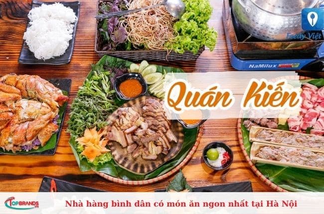 Nhà hàng bình dân có món ăn ngon tại Hà Nội